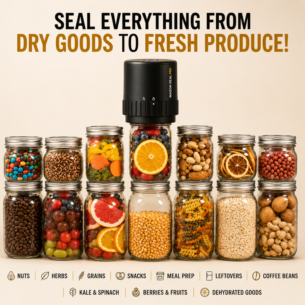 Mason Seal Pro® Complete Vacuum Sealer Kit