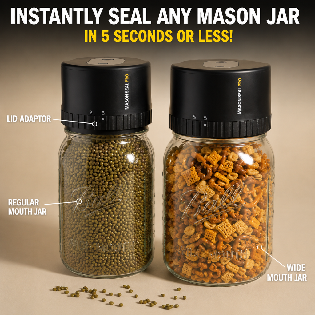 Mason Seal Pro® Complete Vacuum Sealer Kit